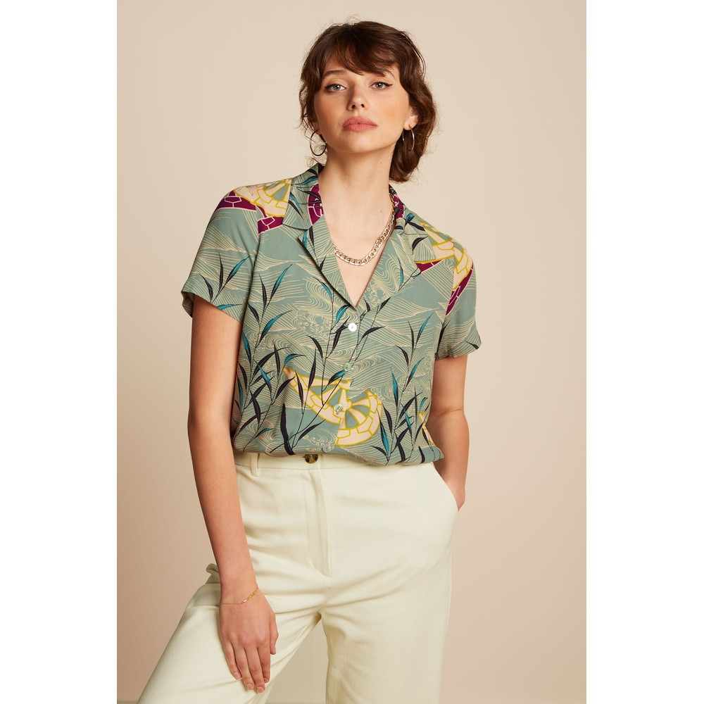 Bella Blouse Blush Multi KL Bella Blouse Blush Multi KL