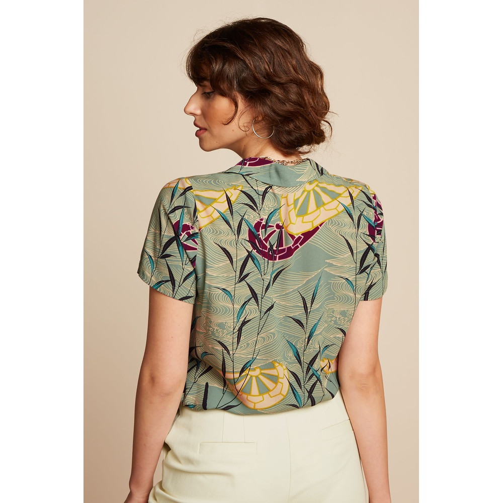 Bella Blouse Blush Multi KL Bella Blouse Blush Multi KL