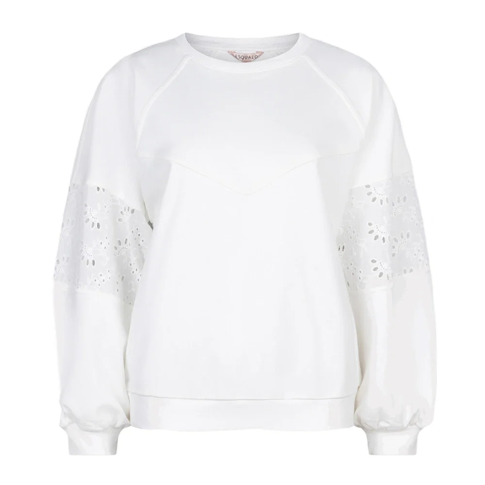 Sweater seams embroidery Wit Sweater seams embroidery Wit