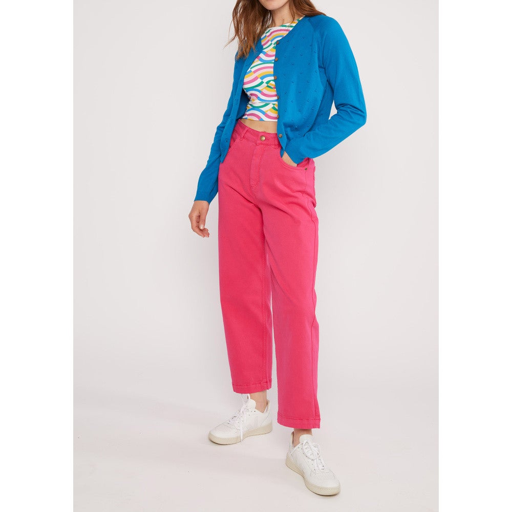 Knob hop Blauw KL Knob hop Blauw KL