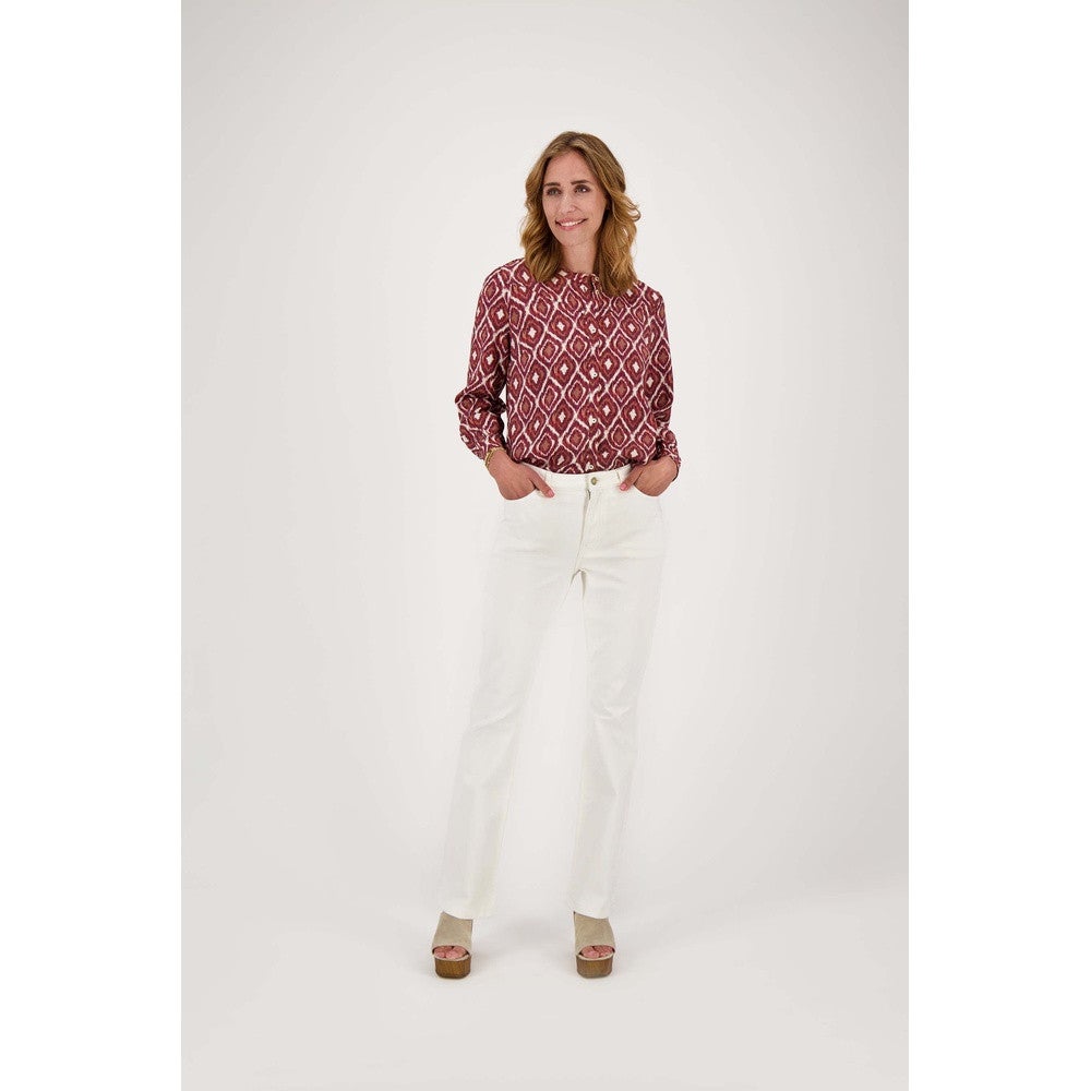 flared jeans Wit KL flared jeans Wit KL