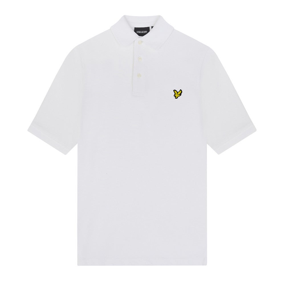 Plain Polo Shirt Wit KL Plain Polo Shirt Wit KL