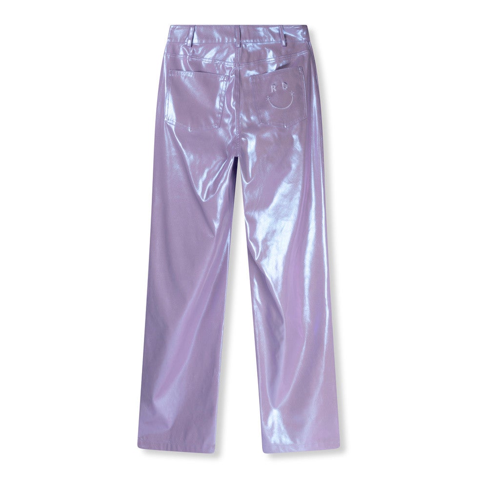 Ladies woven metallic jeans Elise Paars KL Ladies woven metallic jeans Elise Paars KL