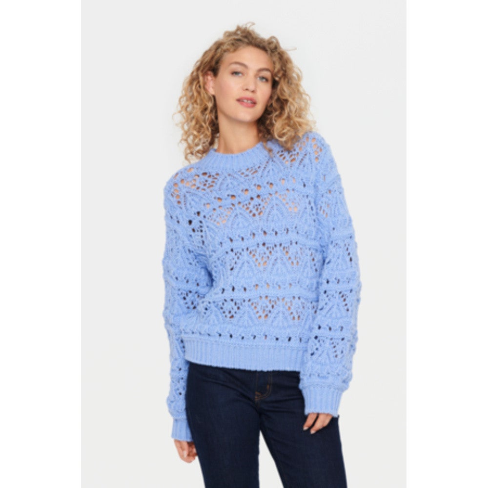 CharlizaSZ pullover Blauw KL CharlizaSZ pullover Blauw KL
