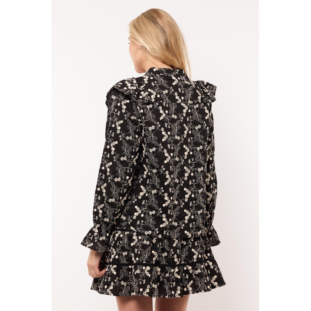 Floriana blouse Zwart KL Floriana blouse Zwart KL