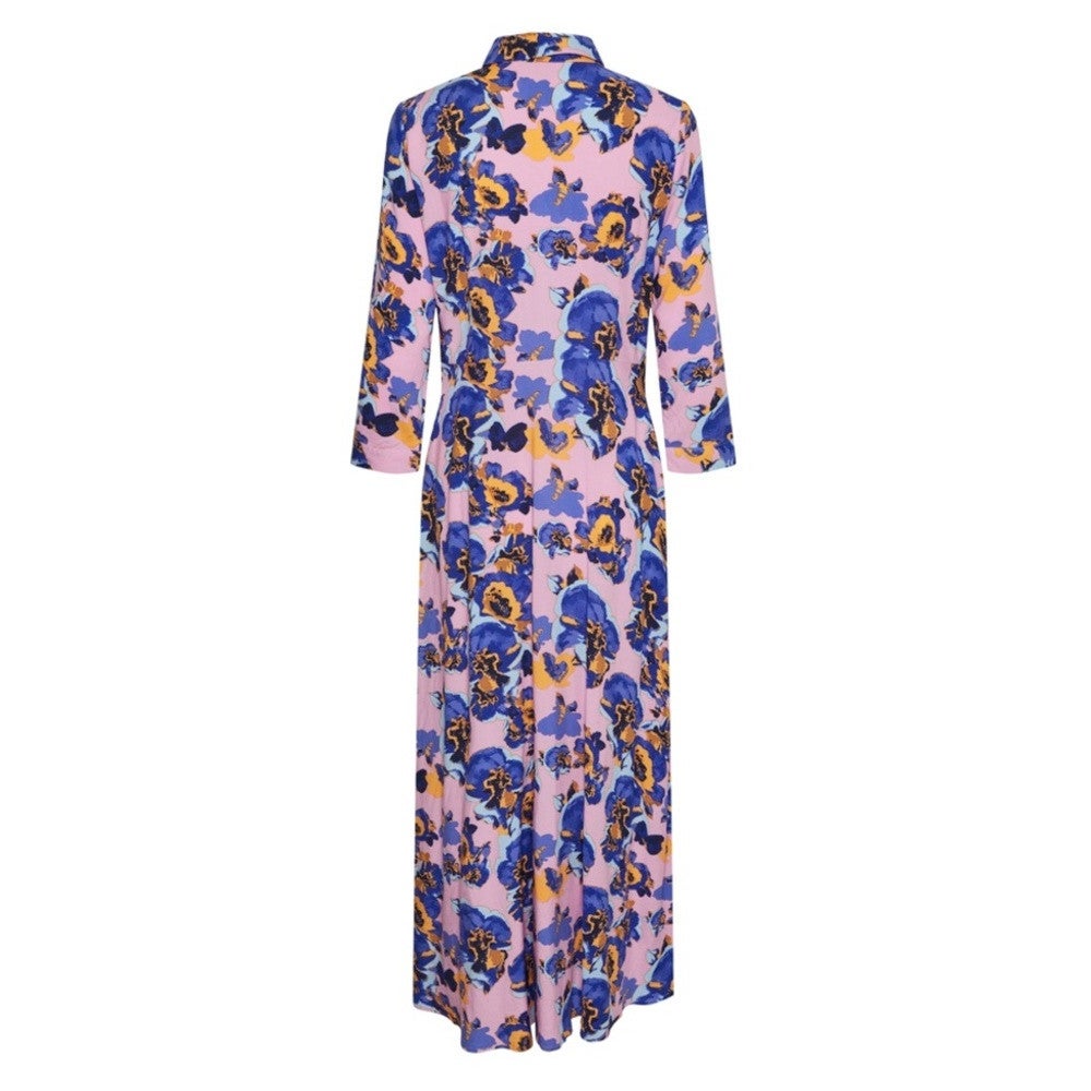 Yassavanna long shirt dress met print Paars KL Yassavanna long shirt dress met print Paars KL