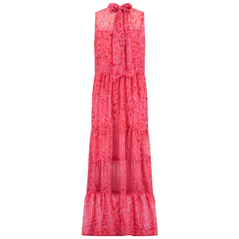 Farah crepe dress Rood KL Farah crepe dress Rood KL