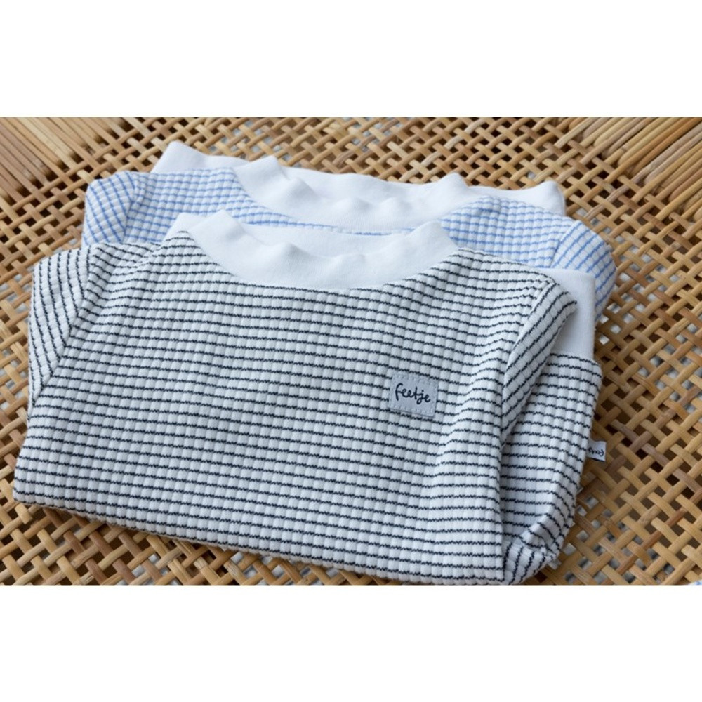 Pyjama Wafel Basic Blauw KL Pyjama Wafel Basic Blauw KL