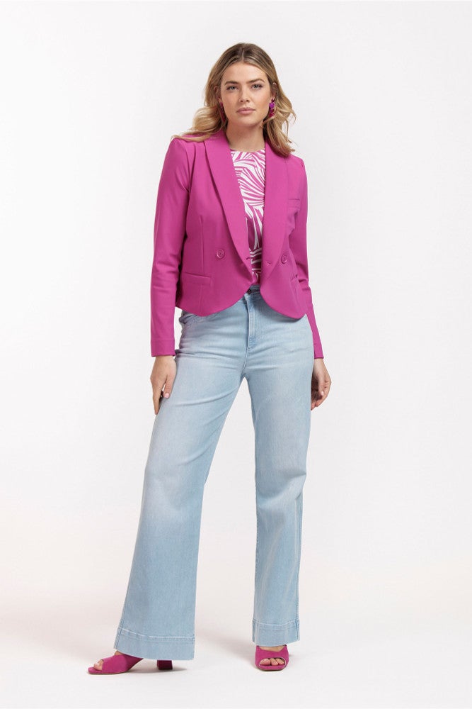 Ida bonded blazer Roze KL Ida bonded blazer Roze KL