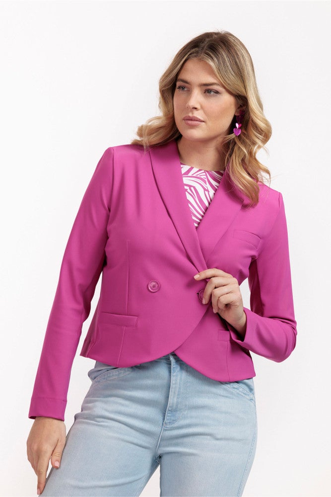 Ida bonded blazer Roze KL Ida bonded blazer Roze KL