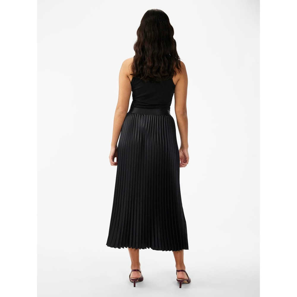Yasceline High Waist Midi Skirt Zwart Yasceline High Waist Midi Skirt Zwart
