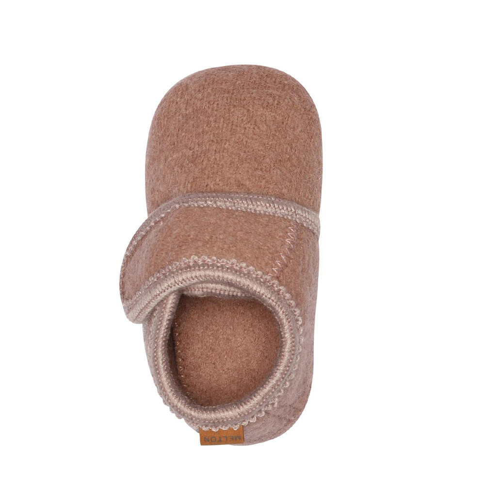 Melton Classic Wool Slippers Fawn Bruin 1 KL Melton Classic Wool Slippers Fawn Bruin 1 KL