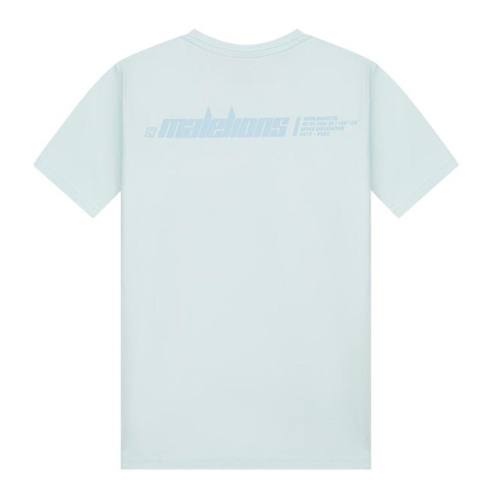 Malelions Junior Worldwide T-Shirt Blauw KL Malelions Junior Worldwide T-Shirt Blauw KL