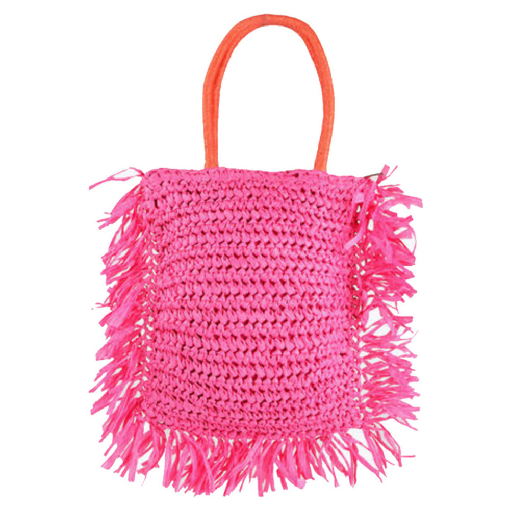 Tas met contrasterend logo Roze KL Tas met contrasterend logo Roze KL