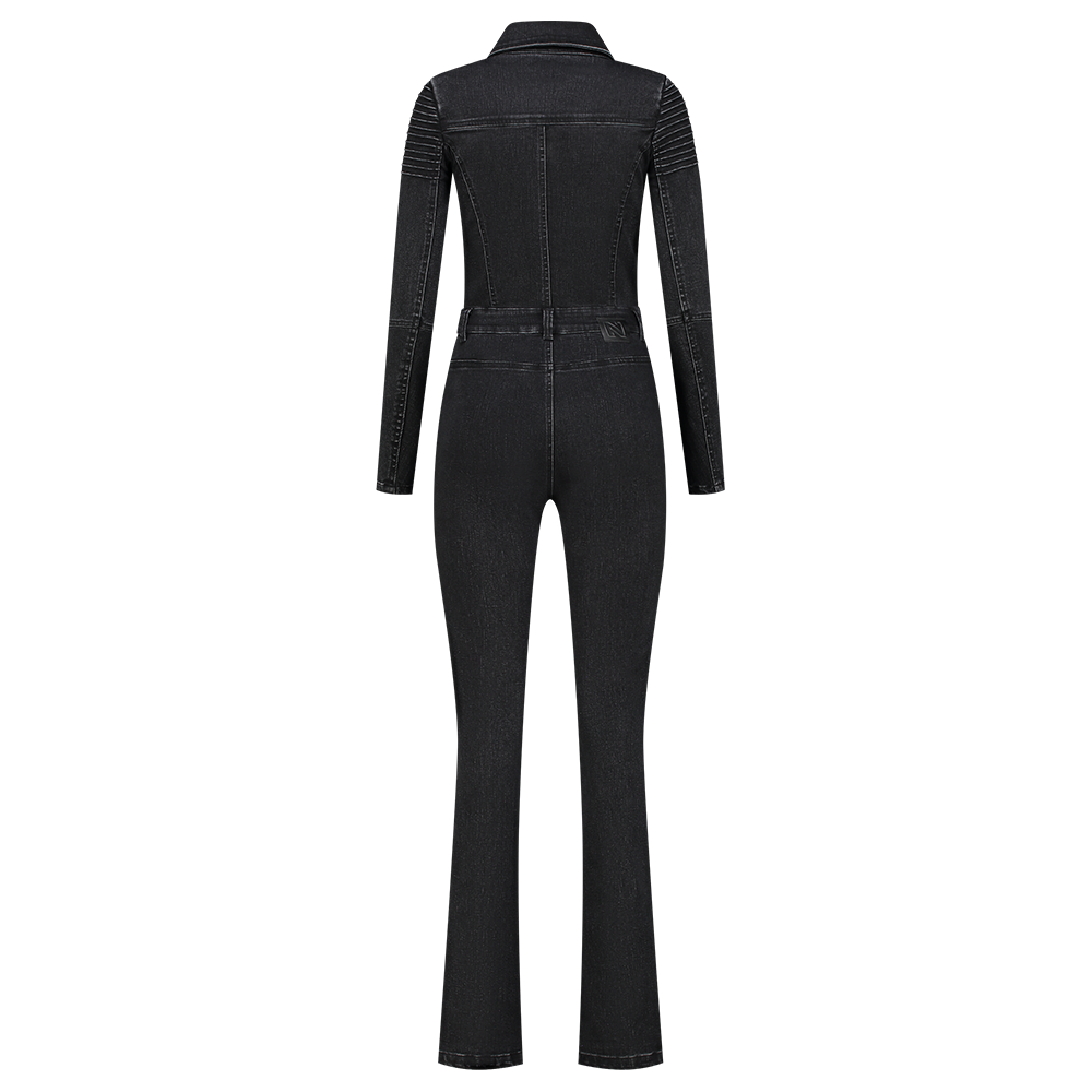 Amerika Jumpsuit Spijker Zwart Amerika Jumpsuit Spijker Zwart