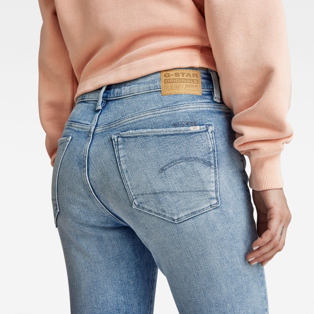 3301 Flare Wmn D21290-D441 Blauw 3301 Flare Wmn D21290-D441 Blauw