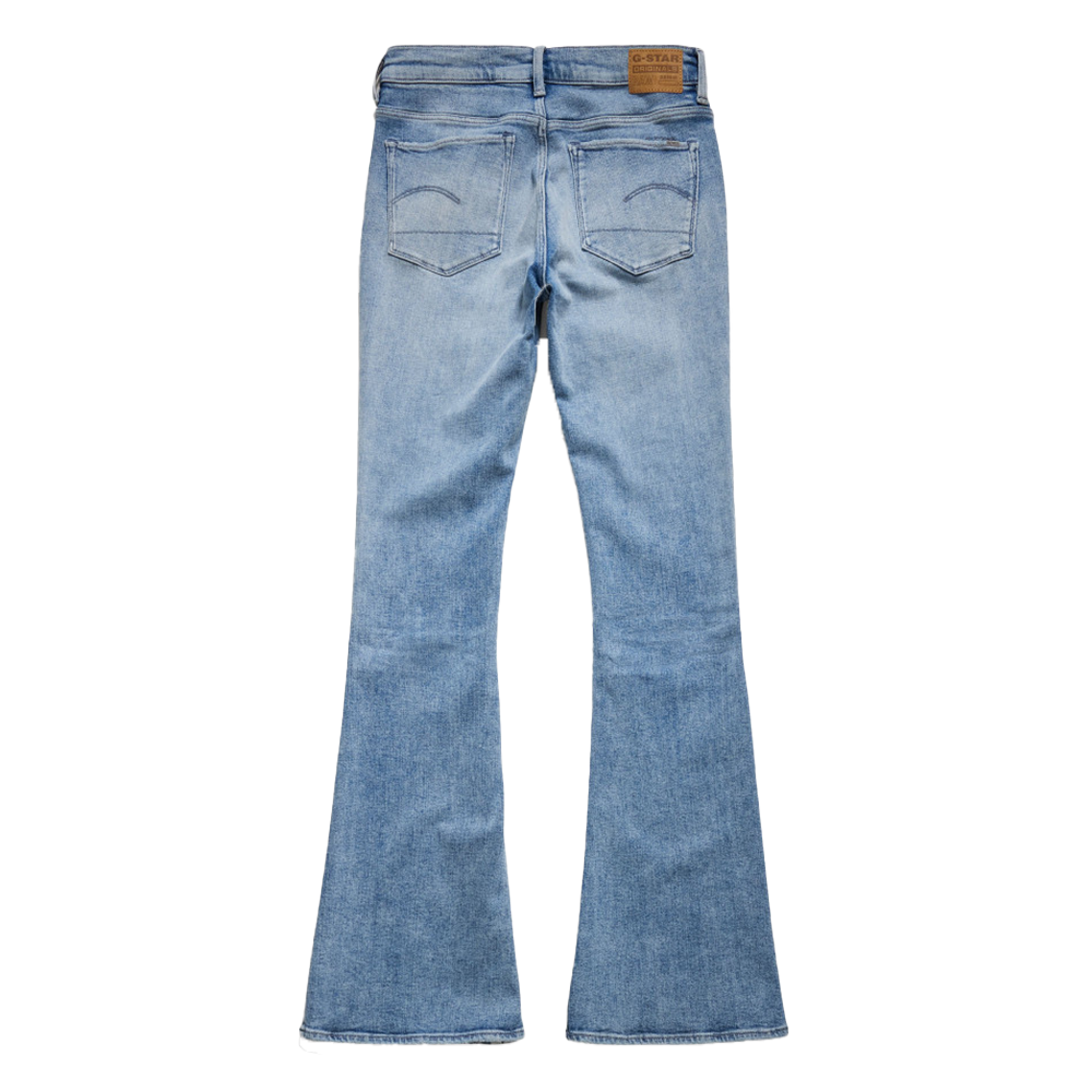 3301 Flare Wmn D21290-D441 Blauw 3301 Flare Wmn D21290-D441 Blauw