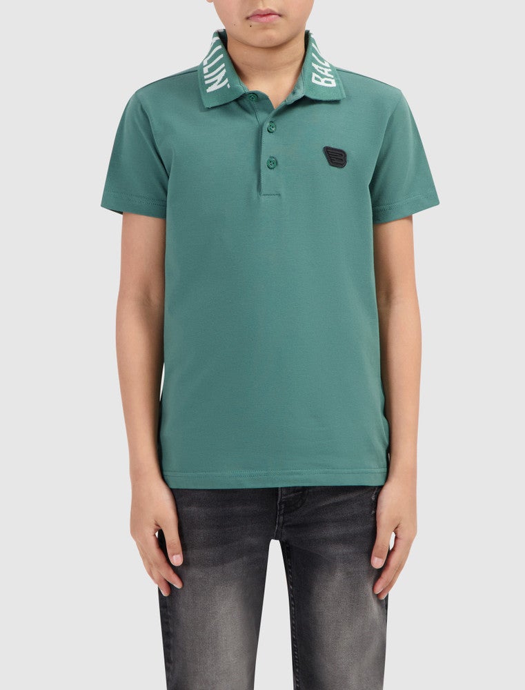 Polo with frontlogo on chest Groen KL Polo with frontlogo on chest Groen KL