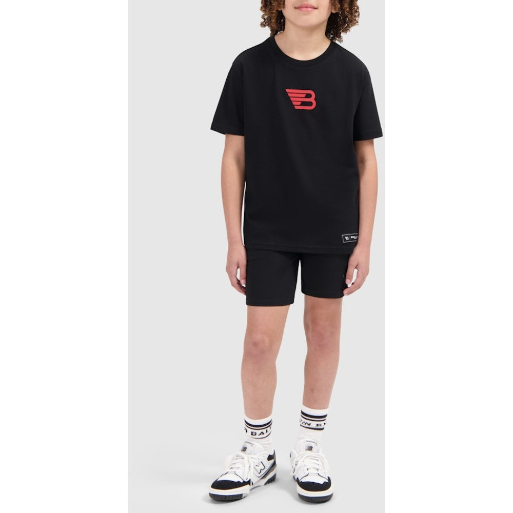 Shorts with frontlogo Zwart Shorts with frontlogo Zwart