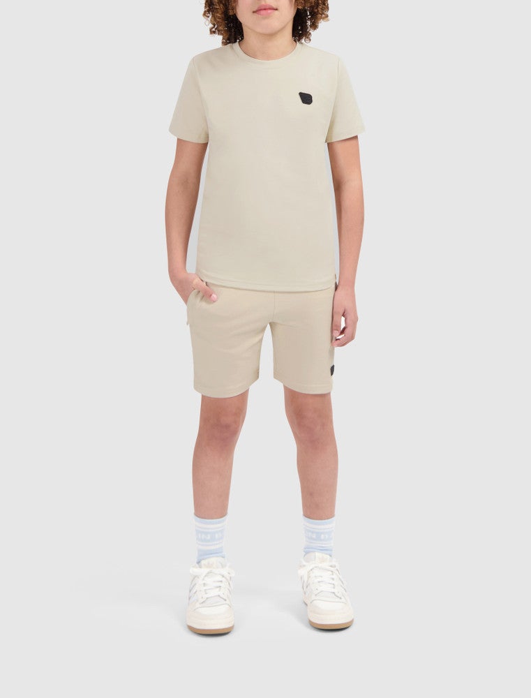 Shorts with frontlogo Beige KL Shorts with frontlogo Beige KL