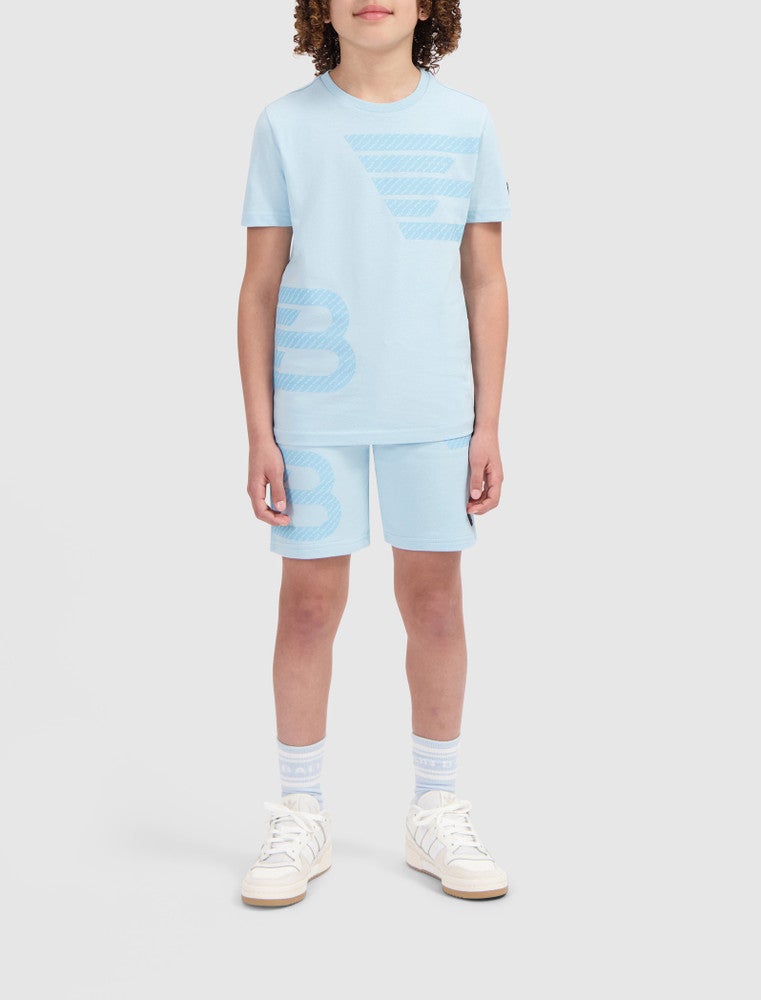 T-shirt with frontprint Blauw KL T-shirt with frontprint Blauw KL