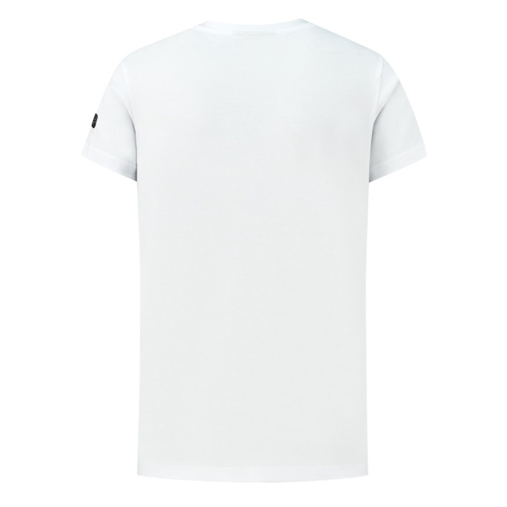 T-shirt with frontprint texture Wit KL T-shirt with frontprint texture Wit KL