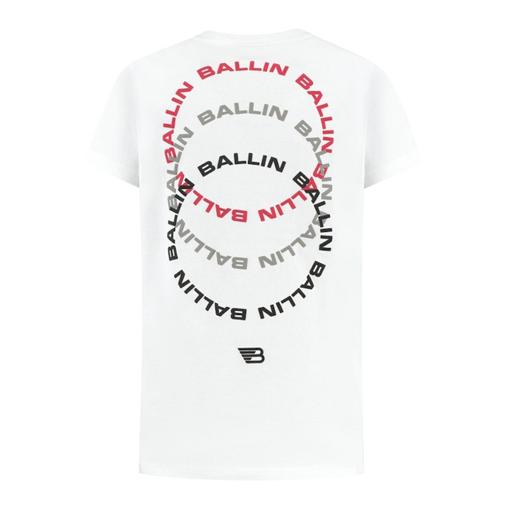T-shirt with front and backprint Wit KL T-shirt with front and backprint Wit KL