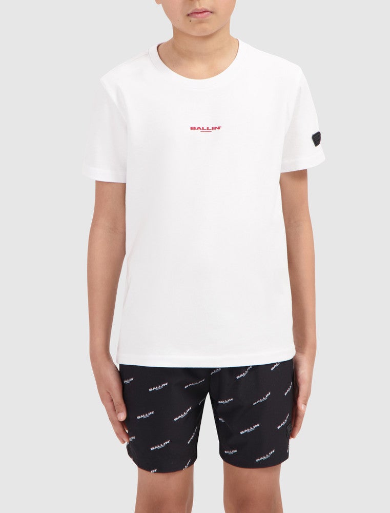 T-shirt with front and backprint Wit KL T-shirt with front and backprint Wit KL