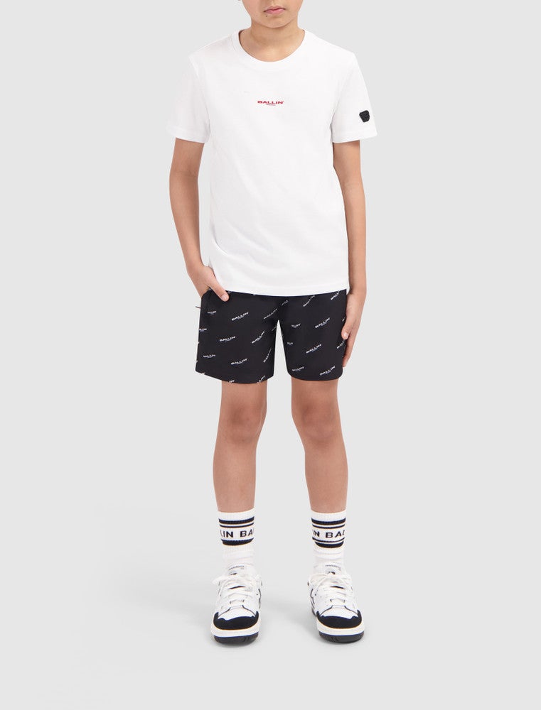 T-shirt with front and backprint Wit KL T-shirt with front and backprint Wit KL