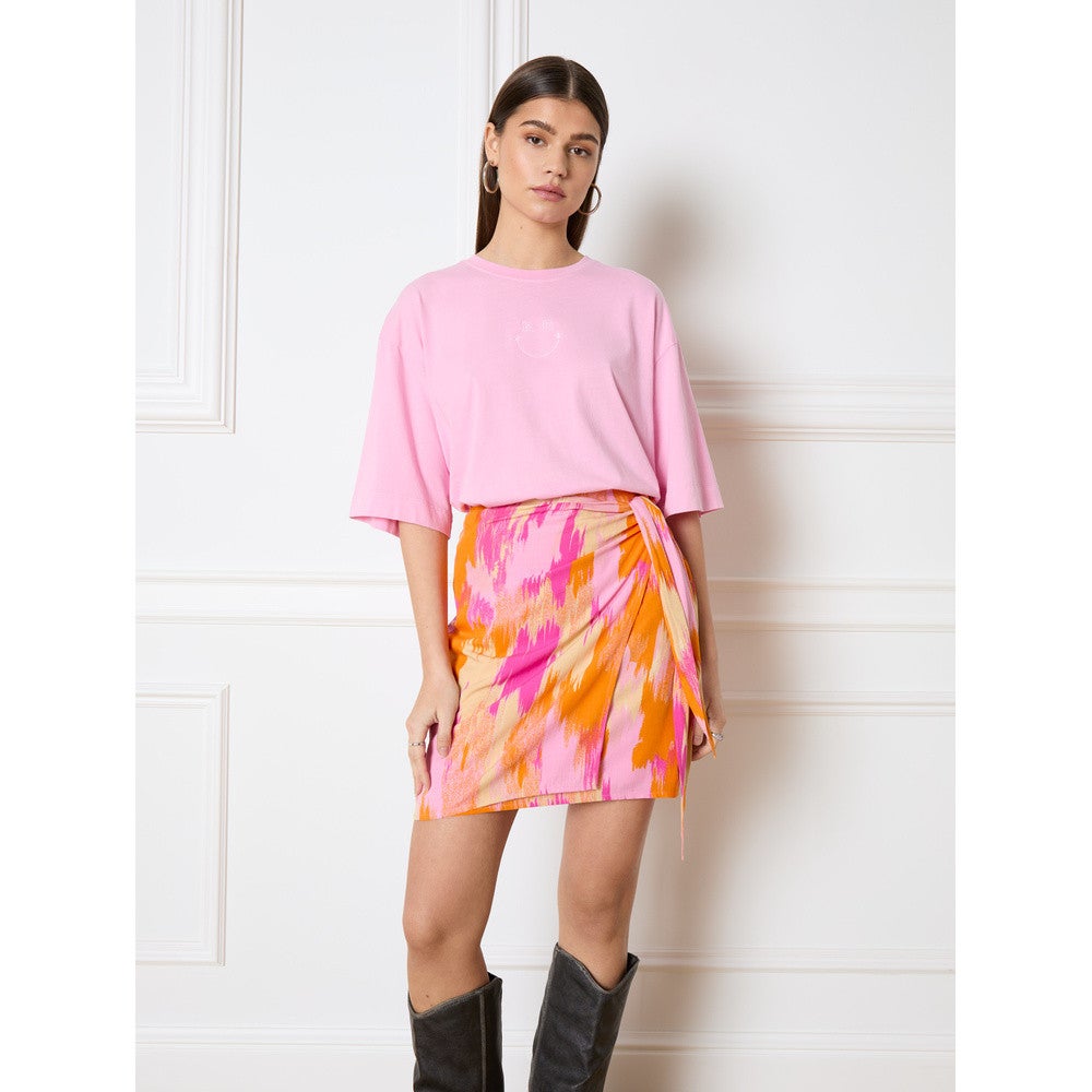 Ladies woven wrap skirt Estelle Roze KL Ladies woven wrap skirt Estelle Roze KL