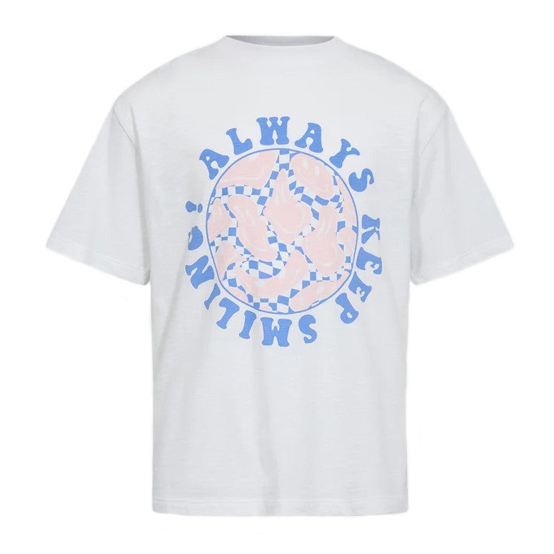 T-shirt korte mouw smiling Roze KL T-shirt korte mouw smiling Roze KL