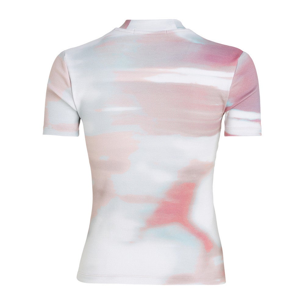 AOP rib tee Blauw KL AOP rib tee Blauw KL