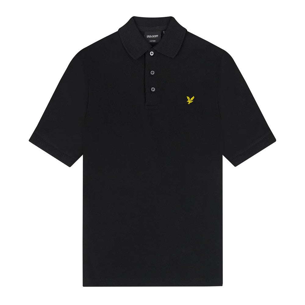 Plain Polo Shirt Zwart KL Plain Polo Shirt Zwart KL