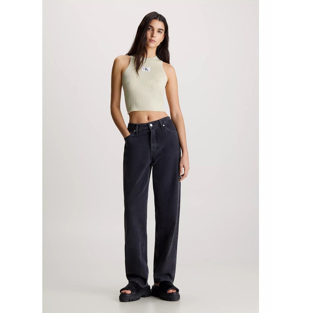 Woven label tank sweater Multi KL Woven label tank sweater Multi KL