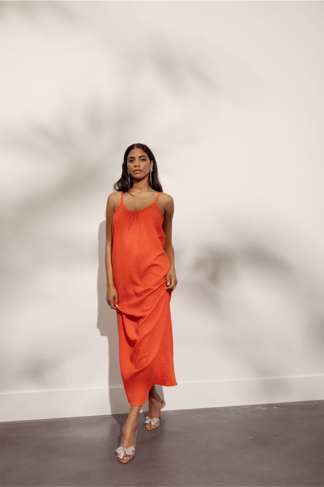 Hellen joy dress Oranje Hellen joy dress Oranje