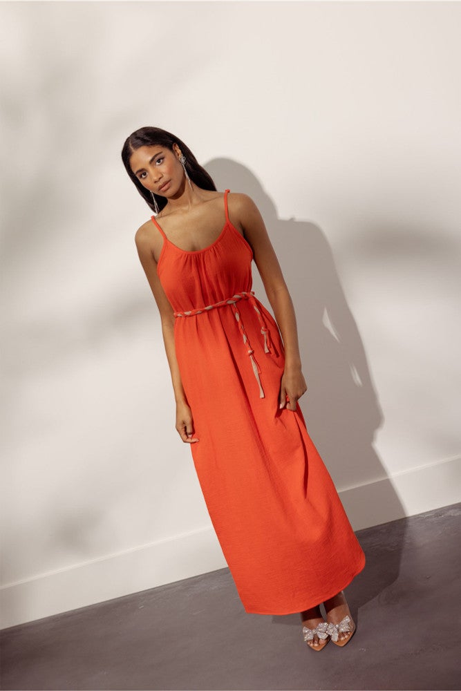 Hellen joy dress Oranje Hellen joy dress Oranje