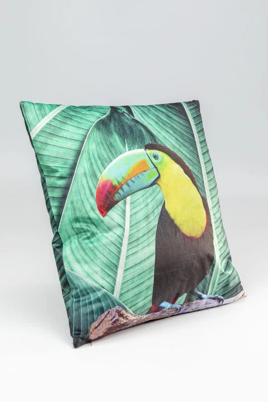 Cushion Tucan 45x45CM Groen KL Cushion Tucan 45x45CM Groen KL