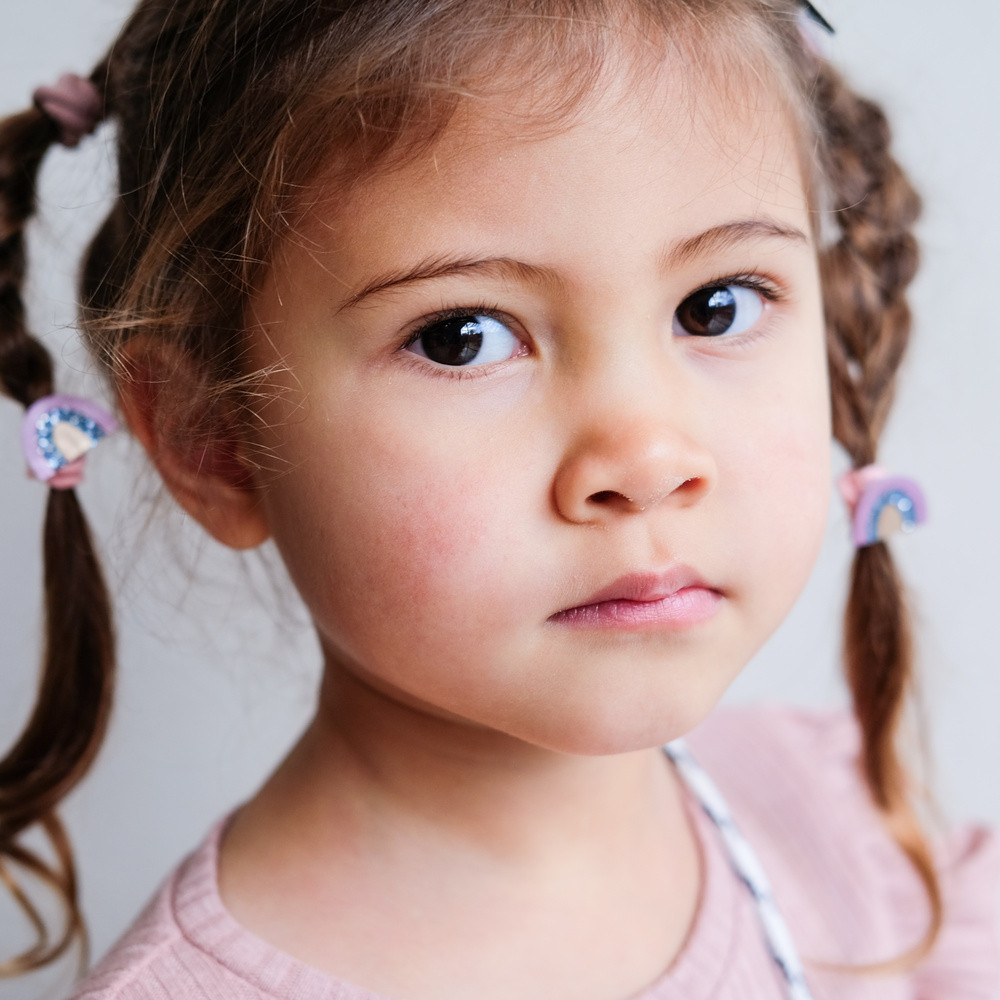 Rainbow Star Mini Ponies Elastics 8 Pack Multi Rainbow Star Mini Ponies Elastics 8 Pack Multi