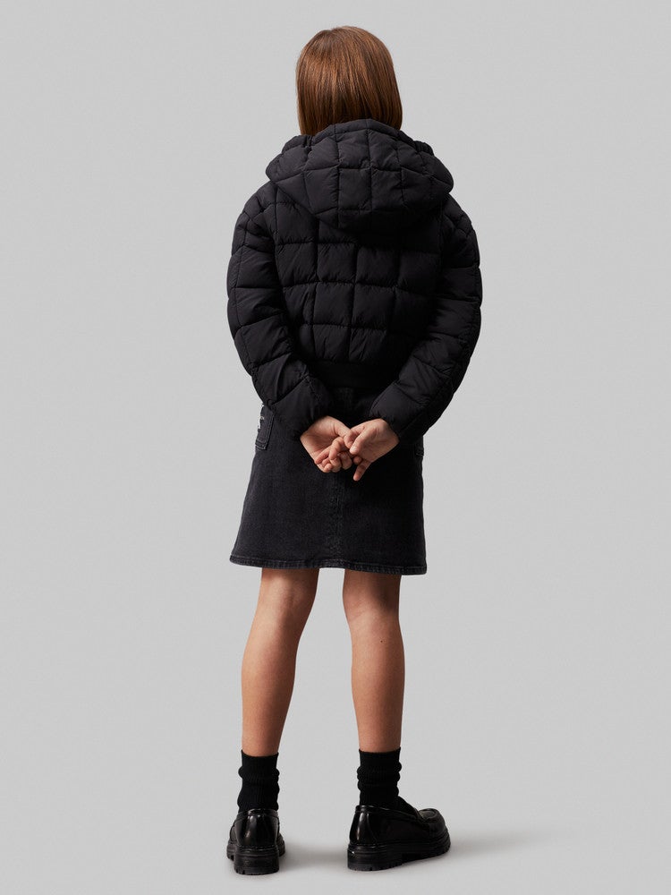 Archive Grid Puffer Jacket Zwart 1 Archive Grid Puffer Jacket Zwart 1