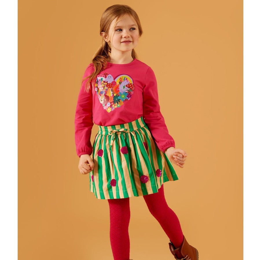 Tempos T-shirt Roze Tempos T-shirt Roze