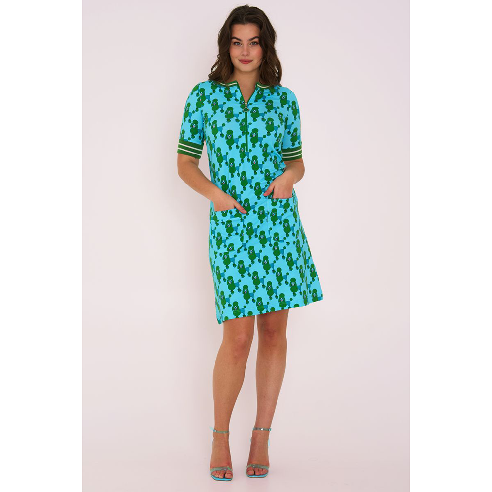 Dress Pepper poodle Zwart KL Dress Pepper poodle Zwart KL
