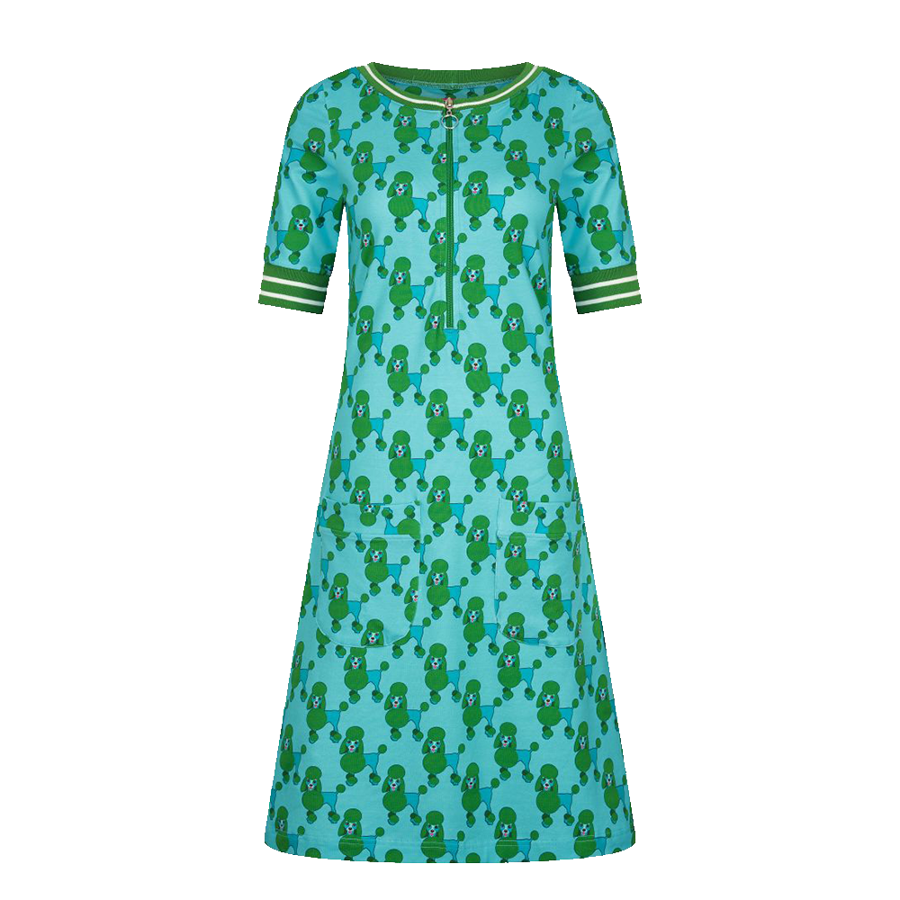 Dress Pepper poodle Zwart KL Dress Pepper poodle Zwart KL
