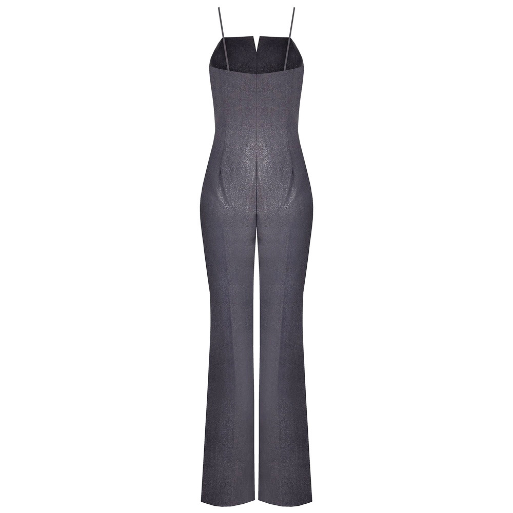 Mouwloze Jumpsuit 3002 Grijs Mouwloze Jumpsuit 3002 Grijs