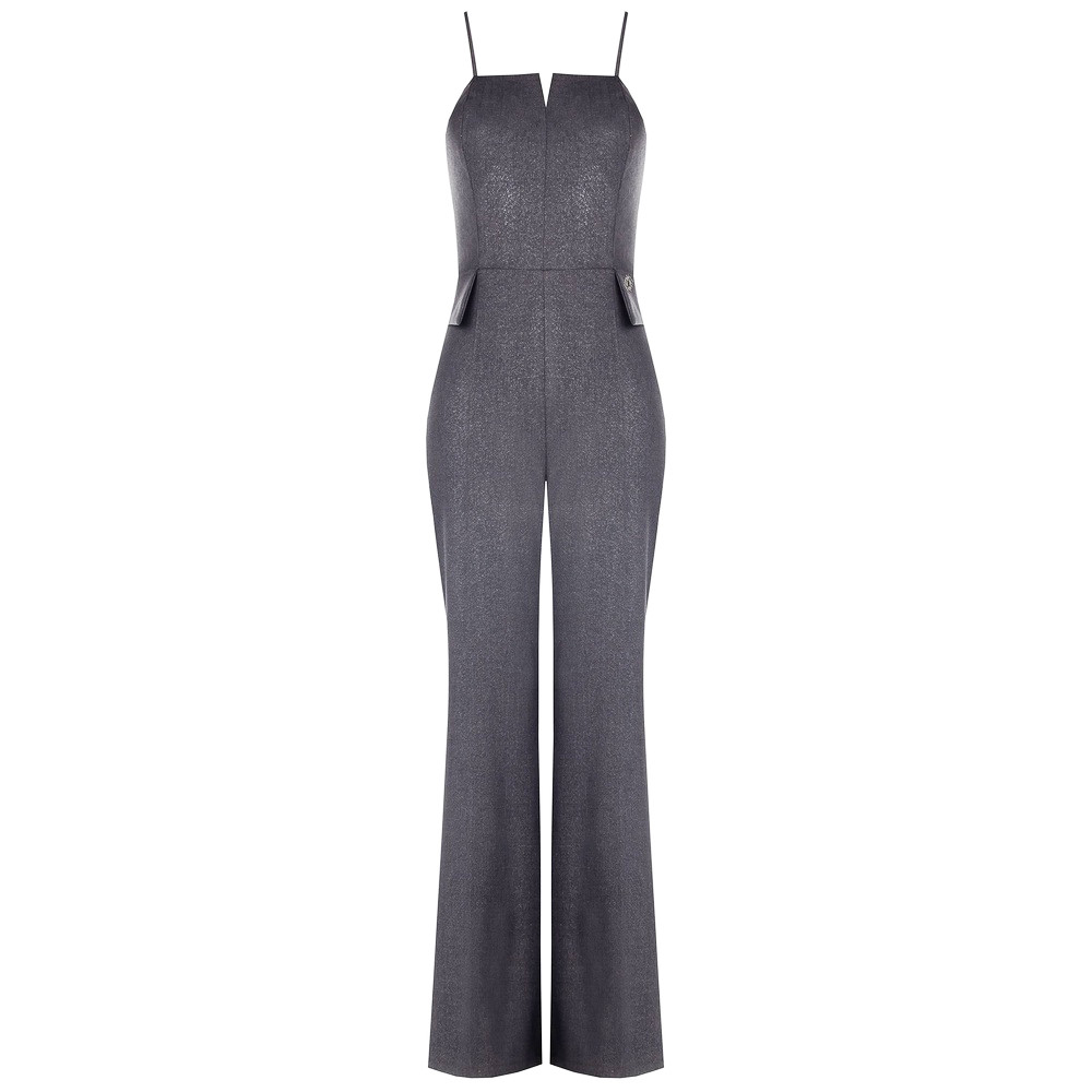 Mouwloze Jumpsuit 3002 Grijs Mouwloze Jumpsuit 3002 Grijs