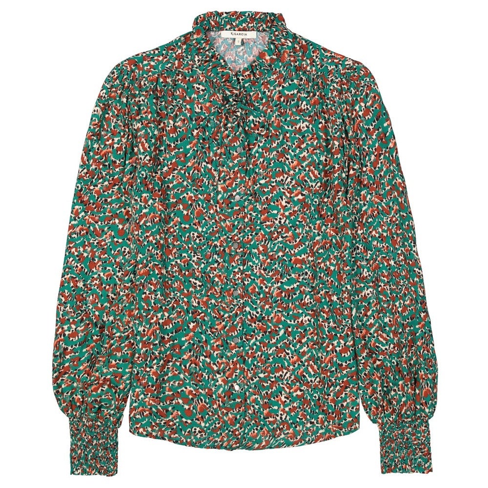 Blouse T40230 Groen Blouse T40230 Groen