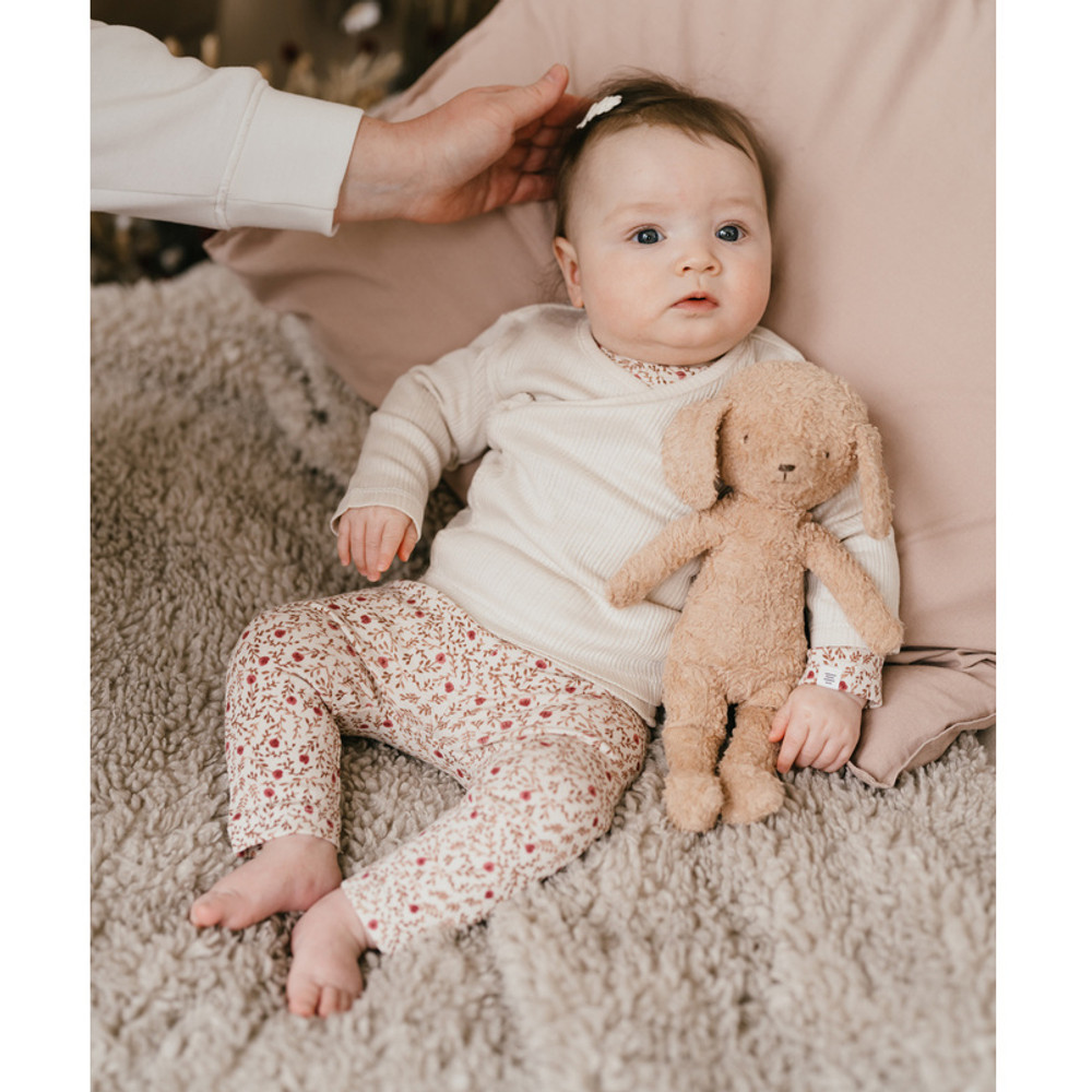 baby t-shirt long sleeve overslag rib Off White baby t-shirt long sleeve overslag rib Off White