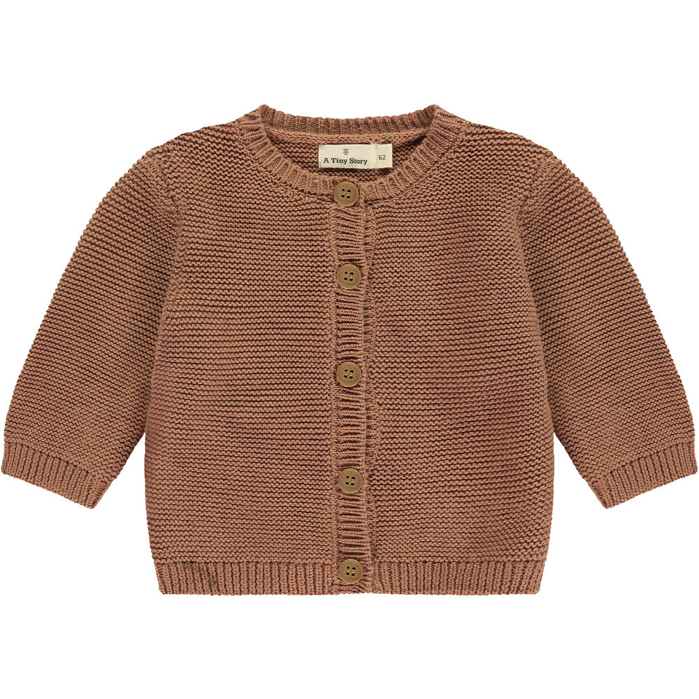 baby cardigan knit Bruin 1 baby cardigan knit Bruin 1