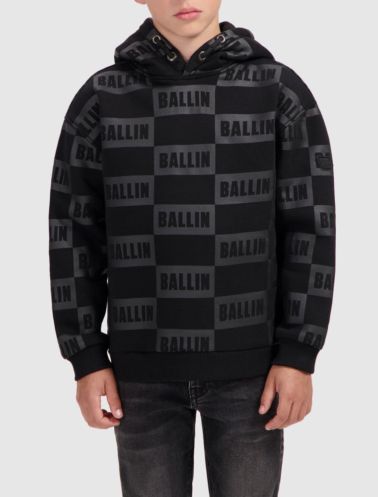 Junior Oversized fit Sweaters Hoodie Zwart 1 Junior Oversized fit Sweaters Hoodie Zwart 1