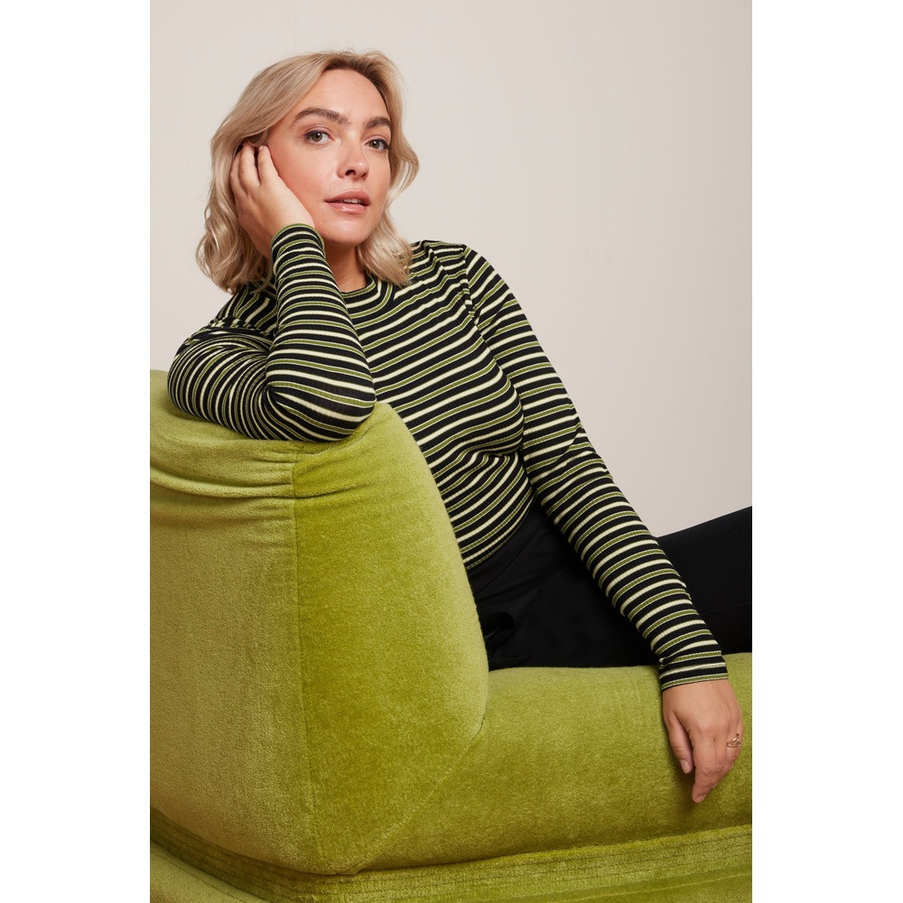 Turtle Top Pimm Stripe Groen Turtle Top Pimm Stripe Groen