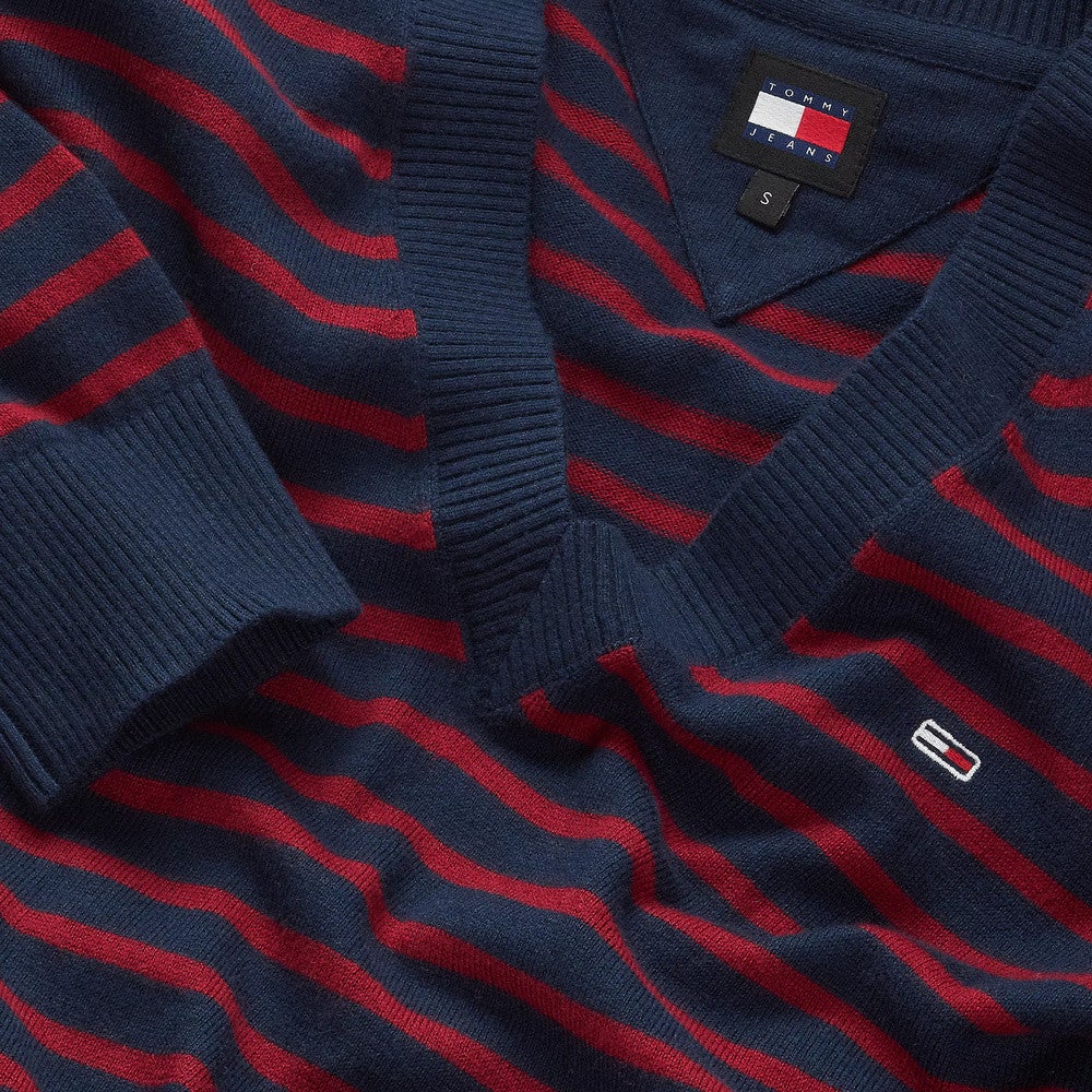 TJW Essential Vneck Sweater Donker Blauw TJW Essential Vneck Sweater Donker Blauw